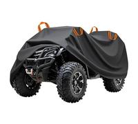 DECAIK Funda para ATV para Textron Wildcat 450 Hunter 2016-2020 2021 2022 2023 2024 2025, Cubierta Cuádruple para Todas Las Estaciones con Bandas Reflectantes, Funda ATV de Exterior para el Invierno
