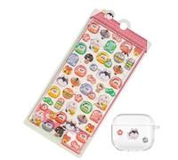 Decal Packs, 3d Japanese Cute, Cell Phone Case Decor, Hand Account Materials, Dimensional Stickers, for Children Collectors Designers, Scrapbooking Journaling, Crafting Supplies