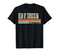 Decano de la Semana del Currículo Retro Vintage Día de Regreso a la Escuela Camiseta