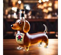 decantador, Botella de whisky con forma perro salchicha 3D 300 ml (10 oz), decantador, vino tinto(#5)