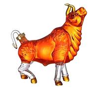 Decantador， Carafe red Wine Decanter Decanter Novelty Animal Cow Shaped Style Home bar Decanter