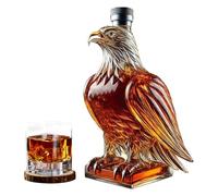 Decantador de águila, decantador de para whisky, águila, coleccionable, novedoso recipiente de degustación de cerveza, decoración del hogar, boda, día del padre, despedida de soltero