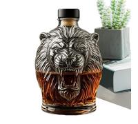 Decantador de Tequila - Jarra Decantadora De Para Whisky Y Licor | Decoración Hogar, Dispensador Vodka Diseño Animal Para Coñac Tequila Vino Bourbon Brandy