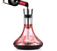 Decantador de Vino con Aireador y Filtro Incorporados