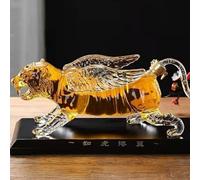 Decantador De Vino - Decantador Whisky, Botella De Vino De Vidrio Resistente Al Calor, Diseño De Tigre, 12 Signos Del Zodiaco Chino
