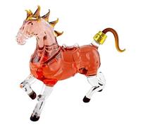 Decantador de vino, dispensador para licores con forma de animal 1000 ml | Botella de whisky diseño a caballo | Para novios maridos parejas amantes de Bourbon Decor para Home Bar Boboda