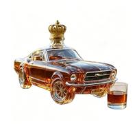 Decantador de whisky 3D en forma de coche para casa, bar, fiestas, regalo para hombres