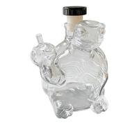 Decantador De Whisky - Cristalería Divertida Y Transparente - Soporte Divertido para Botella de Whisky y Vino | Regalo Para Hombre Hermano Padre Cumpleaños