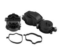 Decantador E60 + Akozon Separador De Válvula De Ventilación De Aceite Del Cárter Cárter Del Separador De Aceite Del Motor Para E46 E60 E61 E65 E66 X3 11127799225