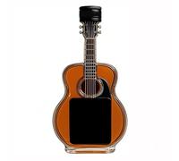 decantador, Esculturas de botellas whisky con forma guitarra 300 ml (10 oz), decantadores vino vidrio soplado a mano