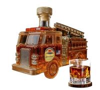 Decantador para alcohol - Recipiente de divertido 300 ml, jarra de licor con forma de coche | Ideal para whisky, vino, vodka, cóctel, regalo para hombre, papá, bar, casa y oficina