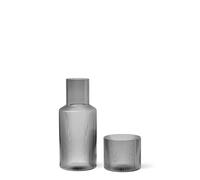Decantador Ripple Pequeño Set Ahumado