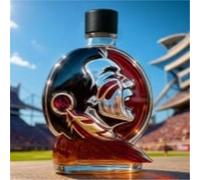 Decantador Vino - Decantador Whisky, Decantador De Whisky De 300 Ml Con Forma De Figura Gritando, Botella De Vidrio Con Diseño Creativo, Dispensador De Licor De Vidrio Grueso(E)