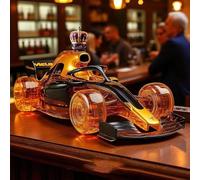 Decantador Vino - Decantador Whisky, Escultura De Decantador De Whisky Con Forma De Coche De Carreras De F1 En 3D, Botella De Licor Vacía Creativa Y Novedosa Con Temática De Coche