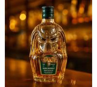 Decantador Whisky, Arte Escultura, Decantador De 10 Onzas Con Forma De Monstruo, Figura De Héroe De Sangre De Hierro De Vidrio 3D, Botella De Whisky De Monstruo Alienígena(C)