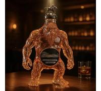 Decantador Whisky - Arte Escultura, Decantador De Whisky De 350 Ml Con Forma De Gorila, Escultura Para Bar En Casa, Juego De Vinos Con Temática Animal, Botella De Vidrio Con Forma De Gorila(A)