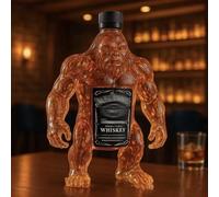 Decantador Whisky - Arte Escultura, Decantador De Whisky De 350 Ml Con Forma De Gorila, Escultura Para Bar En Casa, Juego De Vinos Con Temática Animal, Botella De Vidrio Con Forma De Gorila(B)