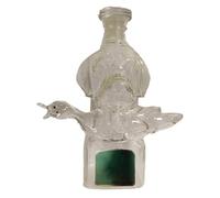 Decanter in Hound, porta alcohol hermético para botella de whisky de licor | Centro de mesa con estatua de perro, botella decorativa, decoración del hogar, para celebraciones de vino te