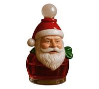 Decanter Whiskey - Christmas Santa Decor for Holidays | Festive Liquor Display with Santa Claus Theme offering Elegant Bar Presentation for Party Planners Home Restaurants, 7.48x3.54x2.95 inches