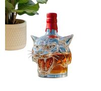 Decanter Whisky - Bottiglia Di Decanter Di Alcol A Forma Di Tigre | Decantatori Di Vino Unici Per Home Bar | Elegante Utensile Da Bar In Per Servire Whisky, Vino, Liquore E Decorazioni Da Tavolo