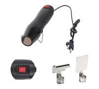 Decapador Térmico 350W Metal Plástico Portátil(Black) | Motor 350W, calentamiento para rápido, interruptor doble temperatura, para ideal para soldadura pequeña y bricolaje
