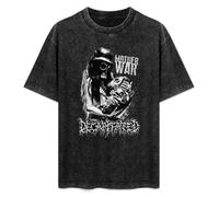 Decapitated Mother War Men's T-Shirt Unisex Black Cotton Print tee Shirts XL