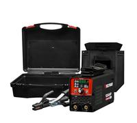 Decapower mini estación de soldadura MMA, 120A equipo máquina de soldadura por arco, inversor MMA Soldadura Electrodo Soldadura Portátil para uso familiar (LITEARC-120)