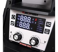 Decapower SYNMIG 200A - Estación de soldadura MIG con san Gas Sinergia MMA MIG MAG FLUX LIFT TIG 4 en 1 Equipo de soldadura (SYNMIG-TYPE2)