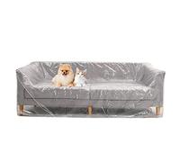 DECARETA Protector de Sillón de Plástico Transparente Plástico Cubretodo de Polietileno Transparente 3M * 2 M PE Funda De Sofá A Prueba De Polvo Impermeable para protección a Largo Plazo