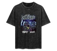 Deceased Ghostly White 2018 Album Men's T-Shirt Unisex Black Cotton Print tee Shirts XXL