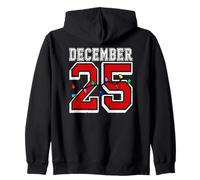 December 25 Retro Christmas 2025 December 25 December 25th Sudadera con Capucha
