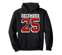 December 25 Retro Christmas 2025 December 25 December 25th Sudadera con Capucha