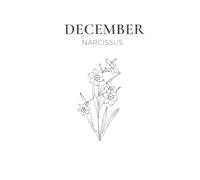 December Birth Flower Journal: Narcissus
