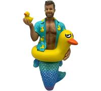 December Diamonds 55-55401 Merman Ornamento Daddy Duckie