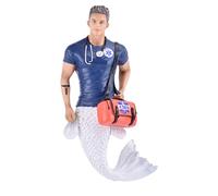 December Diamonds 55-55417 Merman, First Responder Hanging Ornament