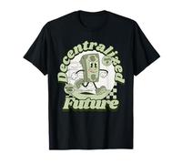 Decentralized Future Crypto Up Dollar down DeFi Camiseta