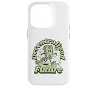 Decentralized Future Crypto Up Dollar down DeFi Carcasa para iPhone 14 Pro