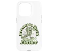 Decentralized Future Crypto Up Dollar down DeFi Carcasa para iPhone 15 Pro