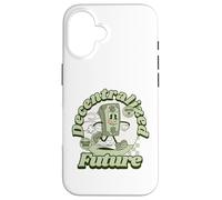 Decentralized Future Crypto Up Dollar down DeFi Carcasa para iPhone 16