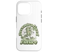 Decentralized Future Crypto Up Dollar down DeFi Carcasa para iPhone 16 Pro