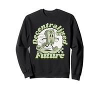 Decentralized Future Crypto Up Dollar down DeFi Sudadera