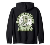 Decentralized Future Crypto Up Dollar down DeFi Sudadera con Capucha