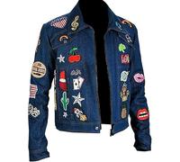 Decenzaa Chaqueta Elton John's de Rocketman - Chaqueta Elton John, azul, M