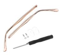 DECHOUS 1 Par de Patillas para Gafas de Plástico y Metal, Accesorios de Reparación de Gafas Rendimiento Estable y Reducción de Contacto entre Orejas y Patillas