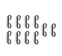 DECHOUS 10 piezas Cepillo de Limpieza para Uñas Pequeño Cepillo de Nail Art Compacto y Duradero para Manicura Herramienta Ligera y Portátil para Eliminar Polvo y Suciedad Uñas Casa y