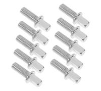 DECHOUS 10 Tornillos de Hardware para Batería M6 X 15 MM Ajuste Rápido y Durabilidad Alta para Músicos Profesionales y Ensayos