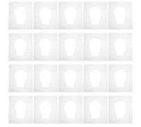 DECHOUS 100 Piezas Fundas Desechables para Inodoro de Papel, Color Claro