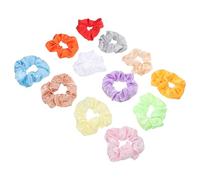 DECHOUS 12 Piezas Banda Cabello Brillante LED Coleteros Luz LED Gomas Pelo para Mujer Tocado para Dama Pelo