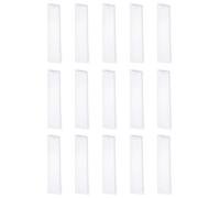 DECHOUS 15 Moldes de Silicona para Marcapáginas Rectangulares, Molde Artesanal DIY Antiadherente, Material Seguro y Duradero para Manualidades y Bricolaje en Casa