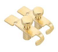 DECHOUS 2 Afinadores Finos para Erhu Chapados en Oro, Accesorios Profesionales para Cuerdas de Instrumentos Musicales Chinos, Herramienta Portátil de Ajuste Preciso para Músicos de Erhu